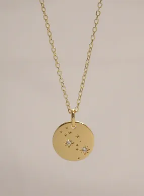The Taurus Constellation Coin Necklace
