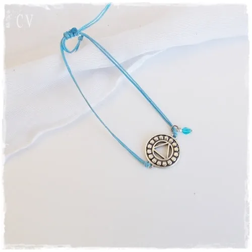 Throat Chakra Dainty Bracelet