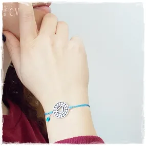 Throat Chakra Dainty Bracelet