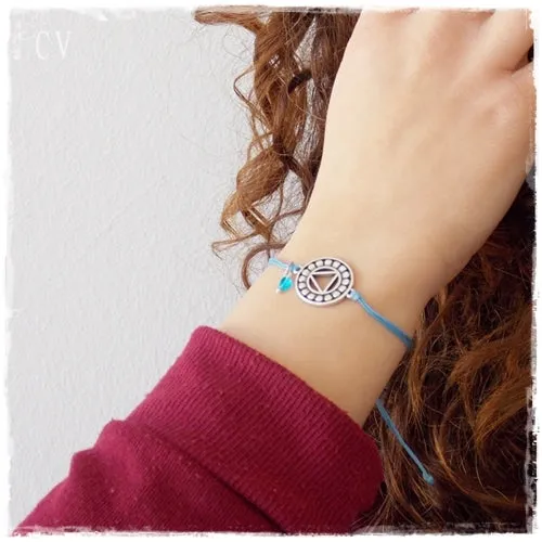 Throat Chakra Dainty Bracelet