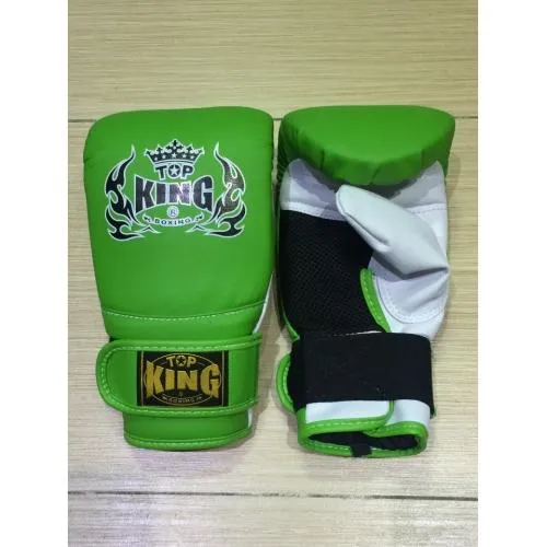 TOP KING AIR MUAY THAI BOXING TRAINING BAG GLOVES MITTS 4 oz M -L TKBMA1-CT 2 Colours