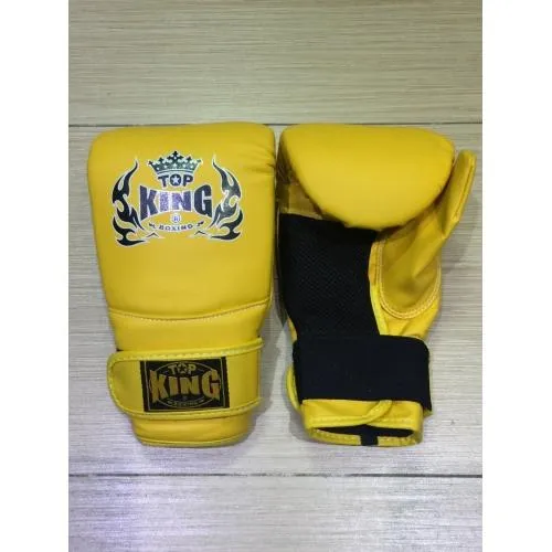 TOP KING AIR MUAY THAI BOXING TRAINING BAG GLOVES MITTS 4 oz M -L TKBMA1-CT 2 Colours