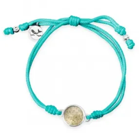 TTW - Teal Mermaid Bracelet With LBI Sand - Ocean Conservancy