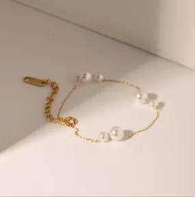 Twin Pearl Bracelet
