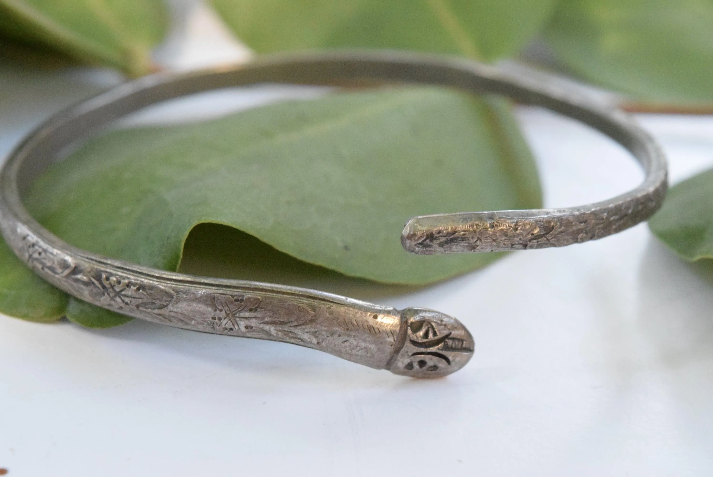 Vintage Asian Snake Bracelet