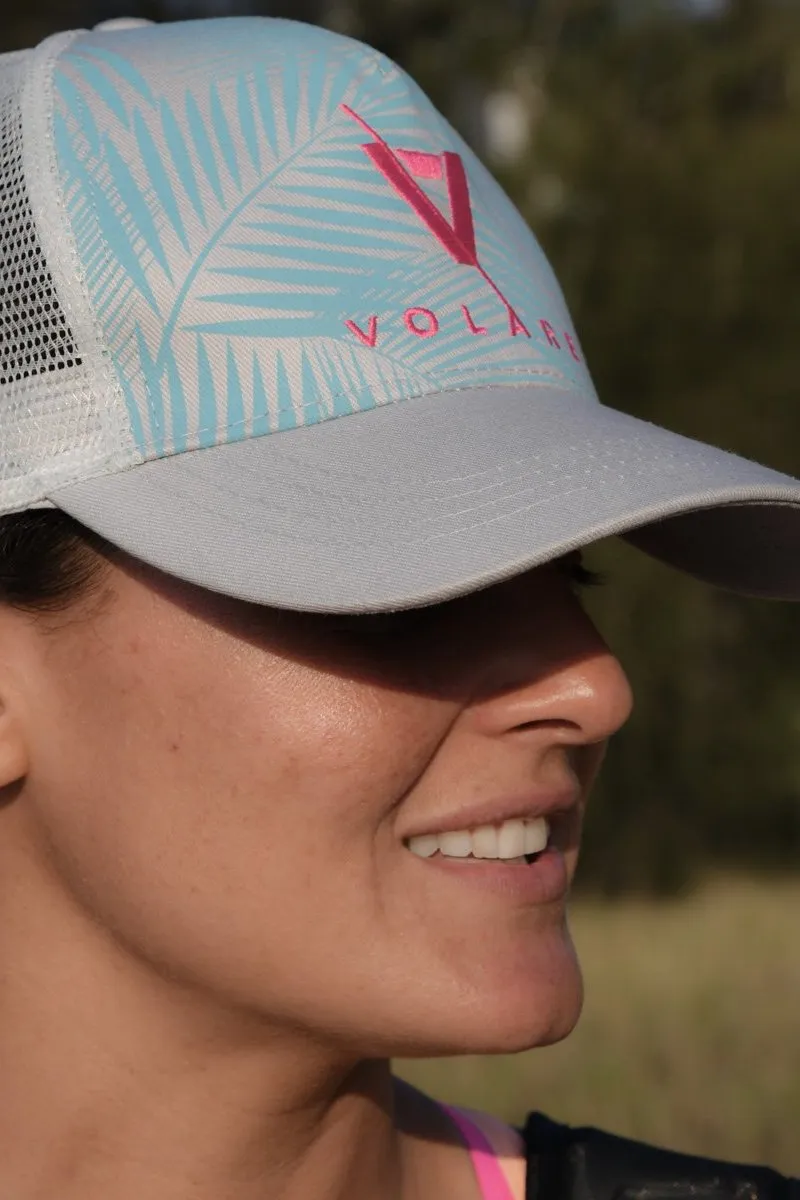 Volare Trucker Cap - Blue Palms