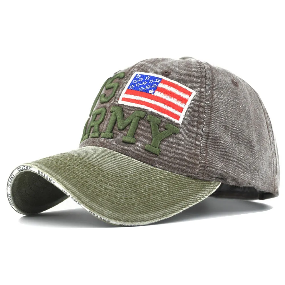Washed Baseball Cap New Spring Summer Sunhat Embroidered Letter Men Women Unisex-Teens Cotton Snapback Caps Vintage Hip Hop Hat