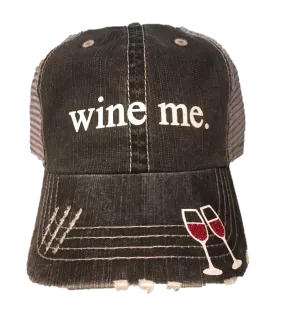 Wine Me Trucker Cap CBV002