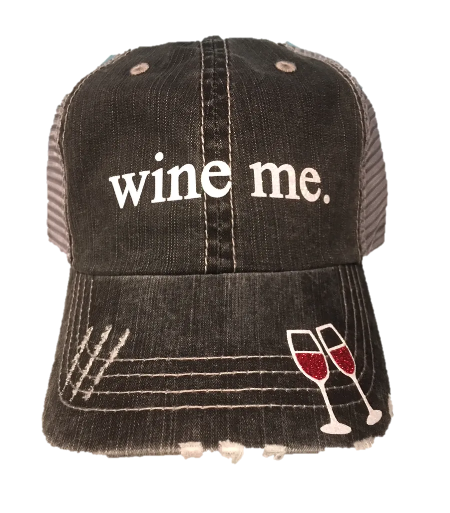 Wine Me Trucker Cap CBV002