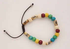 Wooden Nutribeads Feeding Pattern Bracelet