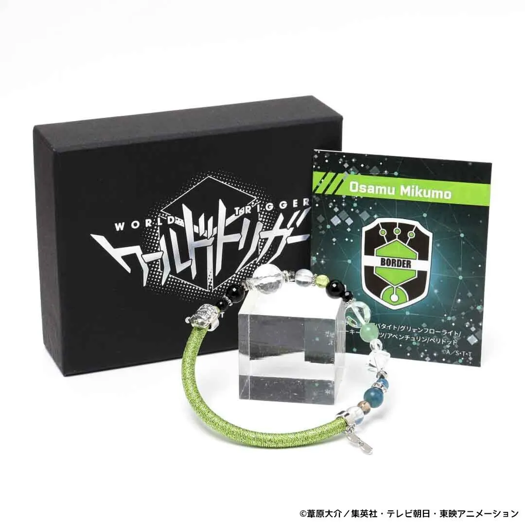 World Trigger Osamu Mikumo Wind Cord Bracelet Jewelry Japan Limited