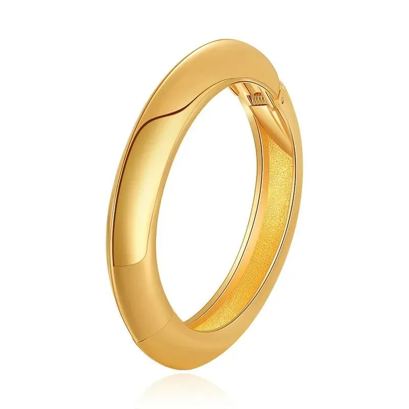 XLB0498 Bracelet Charm Jewelry - Simple Alloy Bangle