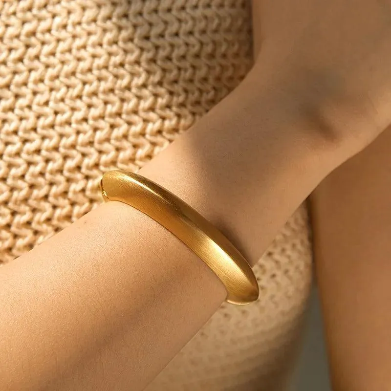 XLB0498 Bracelet Charm Jewelry - Simple Alloy Bangle