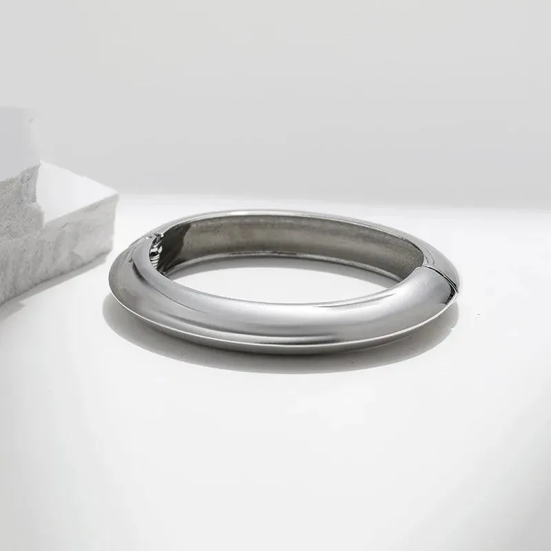 XLB0498 Bracelet Charm Jewelry - Simple Alloy Bangle