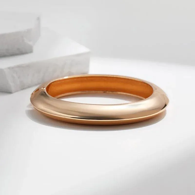 XLB0498 Bracelet Charm Jewelry - Simple Alloy Bangle